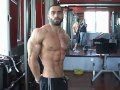 Lazar Angelov Training for Arms and  ABS !