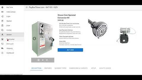 pay box timer website introduction how to video