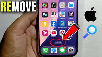 How to Remove search bar from home screen (iPhone/iPad)