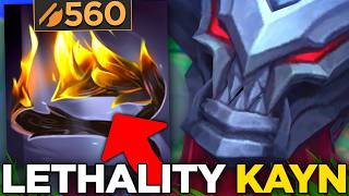 Lethality KAYN robi kompletnie 1v9 w League of Legends