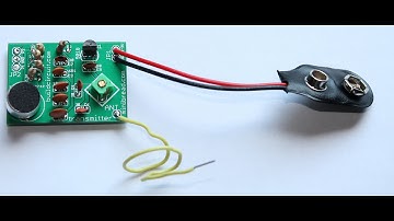 Testing FM transmitter DIY kit- video 1