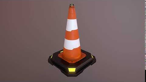 Sci-fi Traffic Cone