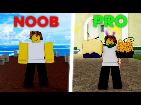 I Pretend to be a POOR NOOB and THIS HAPPENED in Blox Fruits.. (Roblox) 