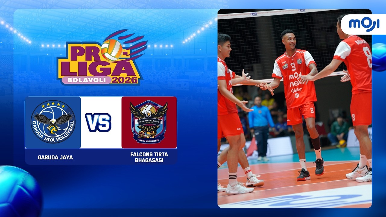 Garuda Jaya 1 - 3 Falcons Tirta Bhagasasi | Highlight Proliga Putra 2026 | Moji