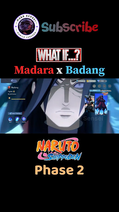 Madara as Badang | MLBB x Naruto