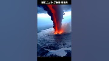 RARE FOOTAGE OF VOLCANO UNDER THE SEA