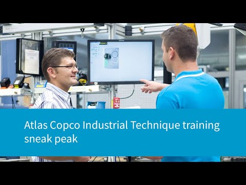 Atlas Copco customer training teaser