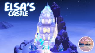 Elsas Castle- The Disney Save 50 | Sims 4 Speed Build