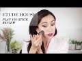 Korean Beauty: Etude House Play 101 Stick Review & Demo | LookMazing