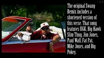 Pimp C - Swang Remix (Official Verse Video)