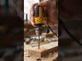 Mini Pocket Drill Press #mini #woodworking #bamboo1 #tools #minia #minivlog #wood #tips