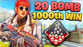 Dropping 20 Kills On My 1,000th Win?