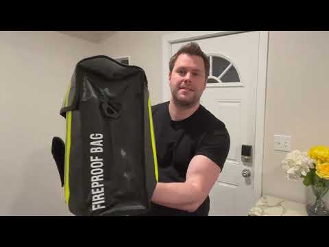 Review of the ALORVA Fireproof and Waterproof Document Bag
