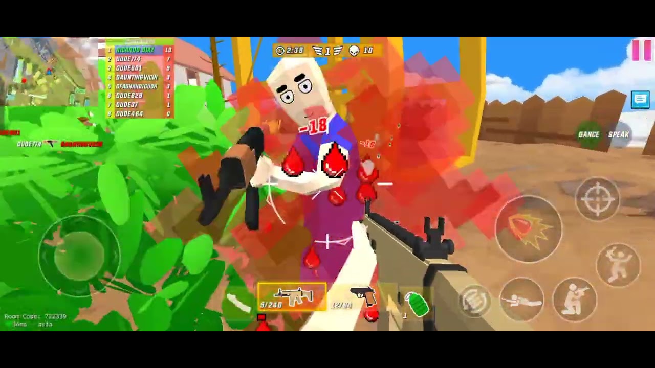 Dude Theft Wars MULTIPLAYER From Ricardo Diaz GTA vice city Playing! 