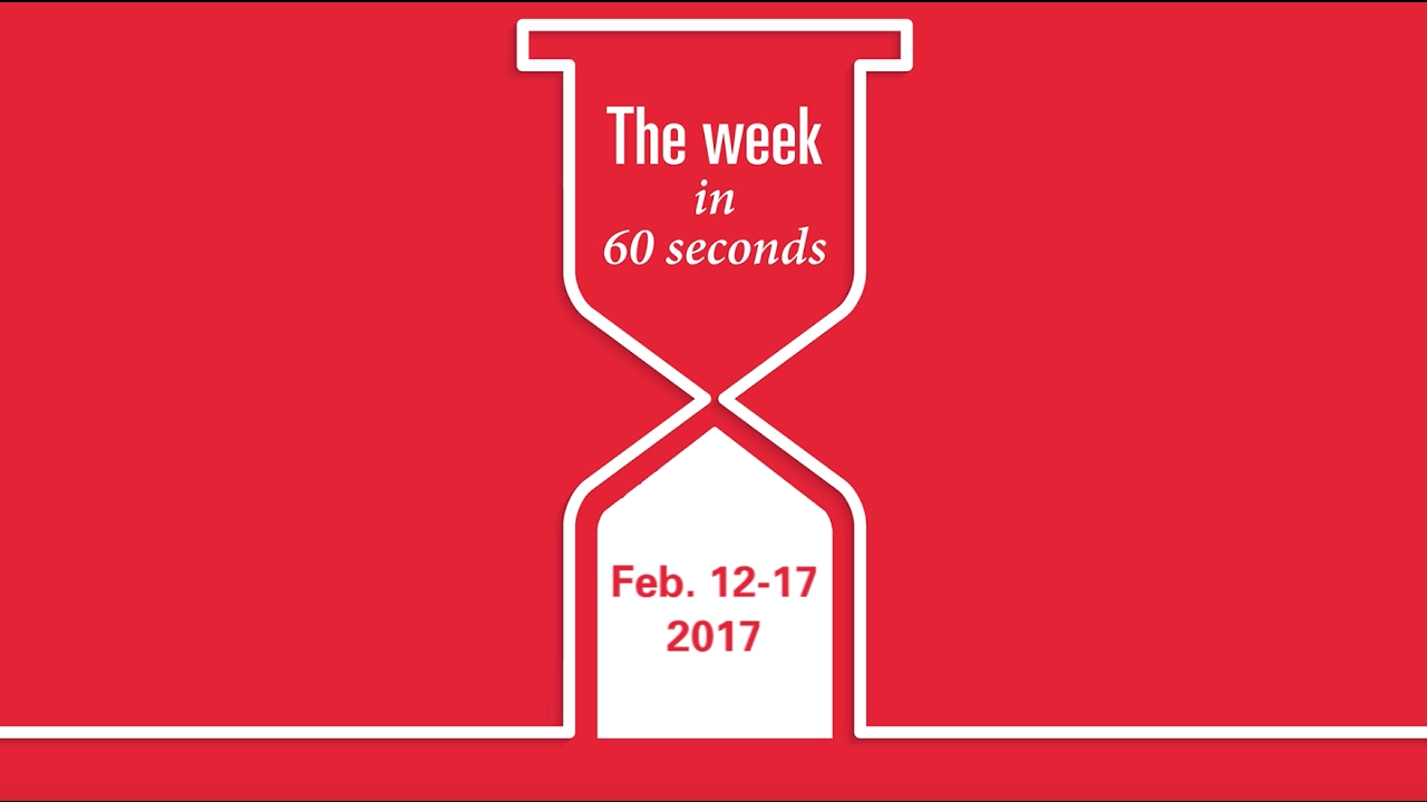 The week in 60 seconds