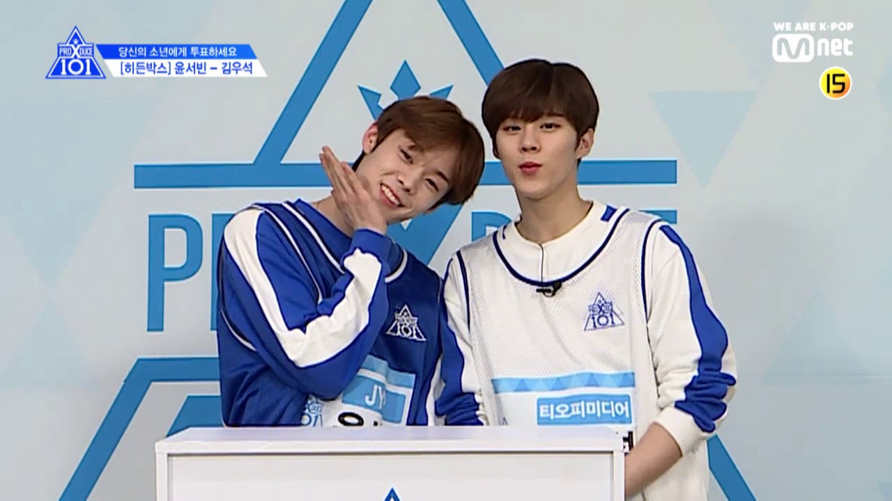 [PRODUCE X 101] HIDDEN BOX MISSION __ Yoon Seobin VS Kim Wooseok (shin