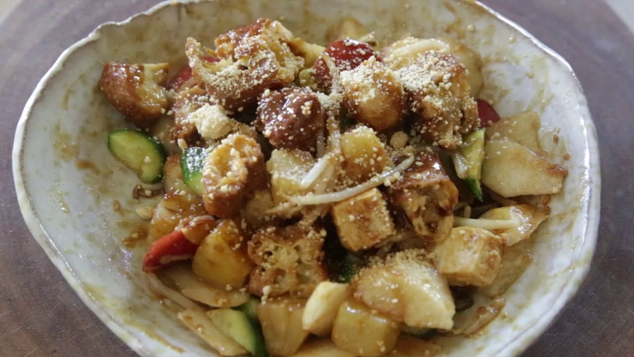 Easy Chinese Rojak (Mixed Fruit and Veggie Salad) - YouTube