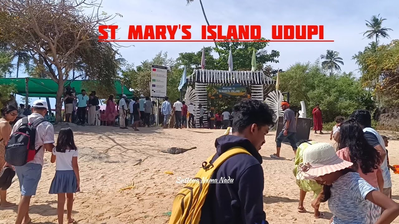 🌴Suttona Nama Nadu 🏔️ St Mary's Island udupi Udupi malpi beach 