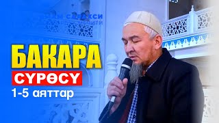 Бакара сүрөсү 1-5 | Анарбай каары