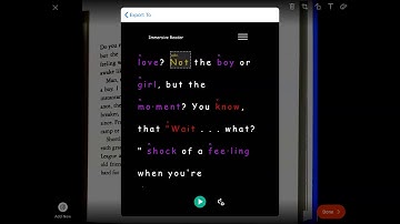 Immersive Reader Magic in Office Lens
