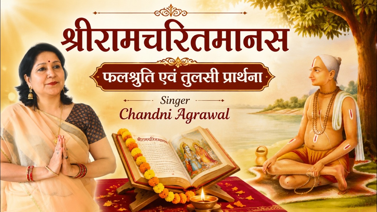 आज की प्रार्थना || Ramacharit Manas || CHANDNI AGRAWAL || Tulsi Jayanti || Manas Phalshruti || Ram