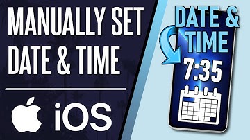 How to Manually Set Date & Time on iPhone or iPad (iOS)