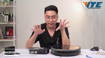 Video bóc hộp, hướng dẫn cài đặt Robot hút bụi lau nhà Liectroux C30B
