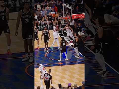 Ariel Hukporti SLAM‼️ #knicks #nba #rivalry #newyork #basketball
