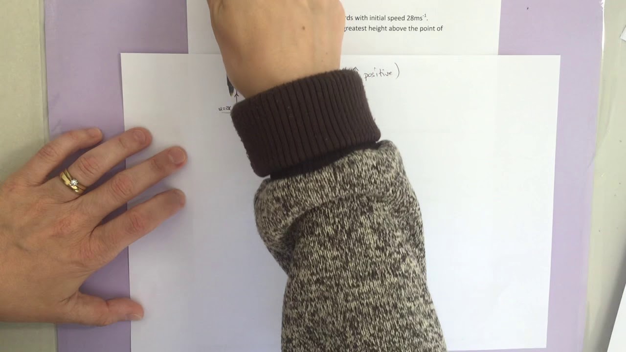 Constant acceleration examples 1 and 2 - YouTube