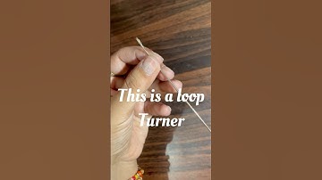 How to use a loop turner🫰🏻✂️ #trending #youtubeshorts #shortvideo #sewing #tips #shorts #viral
