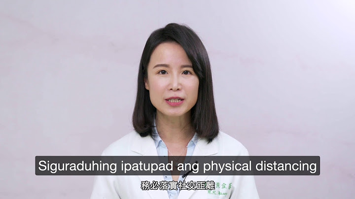 ANG BAGONG NORMAL SA PAGPUPULONG PARA MAIWASAN ANG EPIDEMYA（黄宣蓉医师－防疫新生活 社交集会篇） 菲律宾语 - 天天要闻