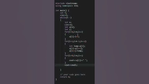 OR Permutation Codechef Solution Starter 107 | codechef  #codechef #programming