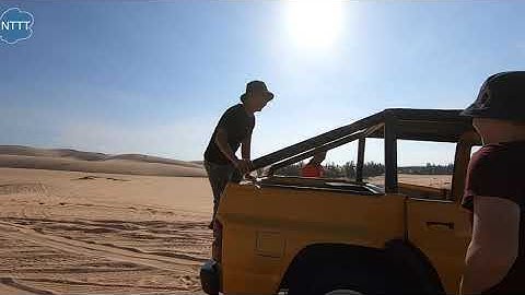 Đồi Cát Trắng Mũi Né // vidieo check in trực tiếp