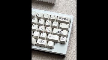 ECHOME Suspend Business Theme Keycap Set PBT Dye-sublimation