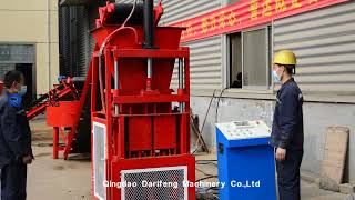 DF2-10 automatic interlocking brick machine