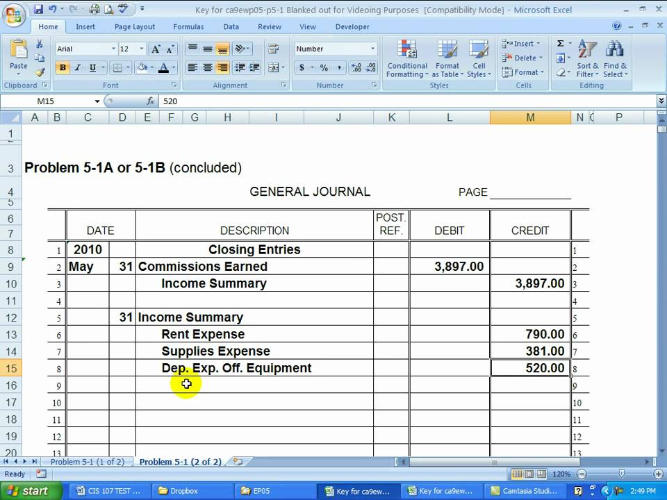 Century 21 Accounting 7th Edition Chapter 13 Test A Answers