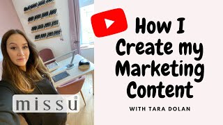 How I Create Marketing Content for Missu