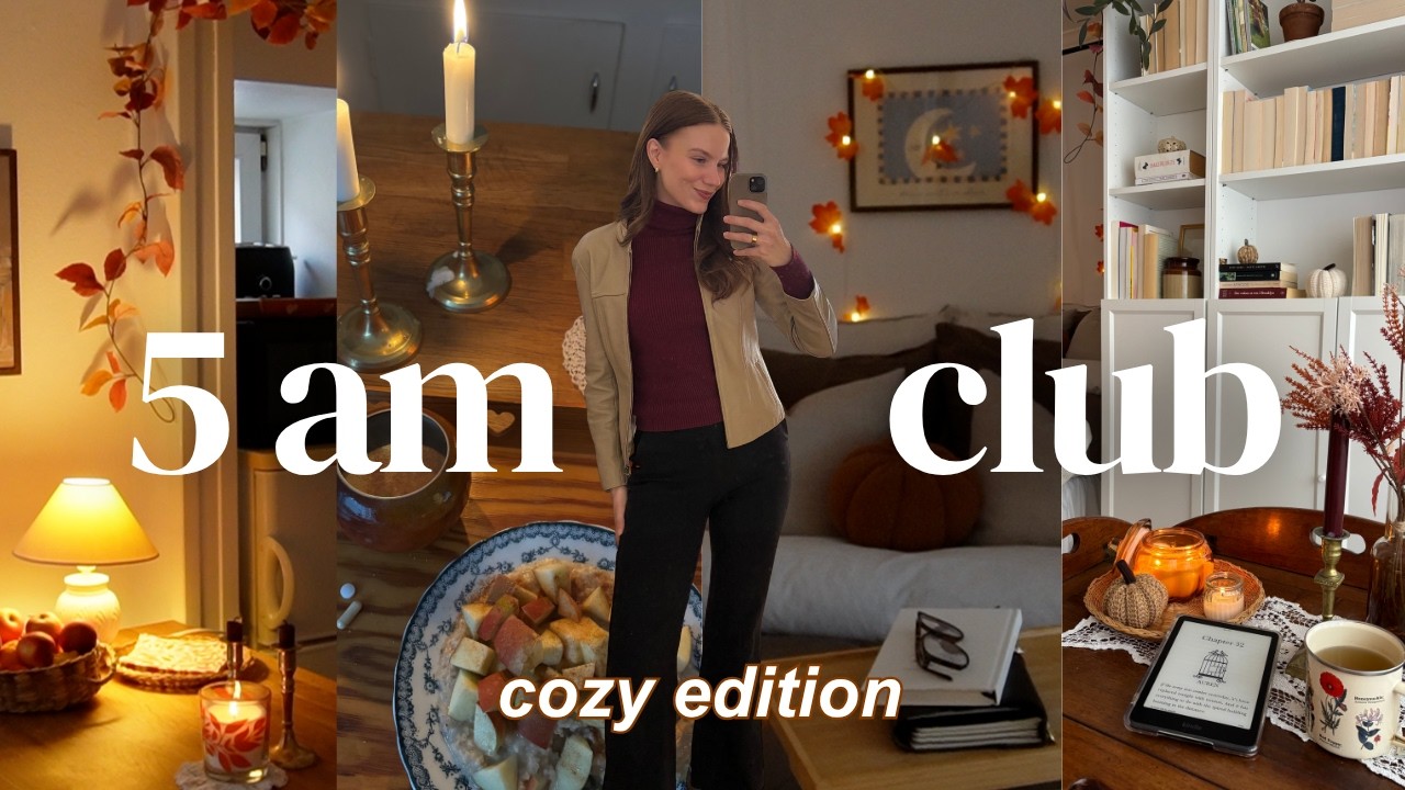 как по-настоящему наслаждаться своим утром | неделя уютных утр в моей жизни