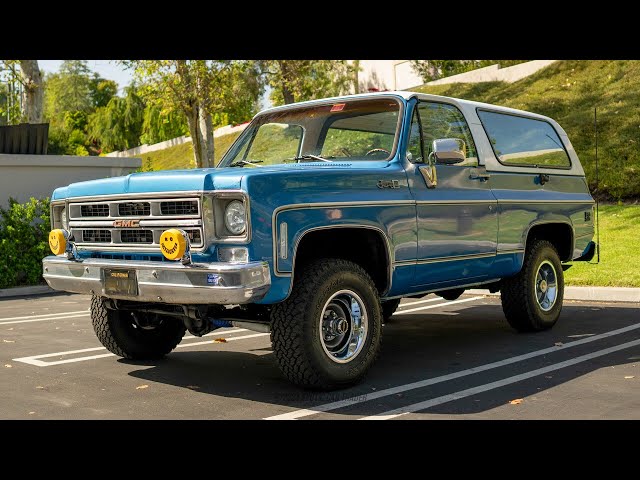 M2 1975 GMC シエラ・グランデ15 1/64 M2 SQUARE BODY 1975 GMC SIERRA GRANDE 15 PICKUP TRUCK