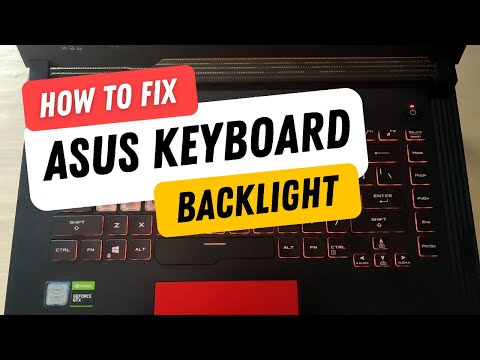How to Fix ASUS Keyboard Backlight Not Working by Techy Druid