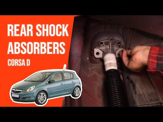 Vauxhall Corsa D 2006-2015 Posteriore Shock Absorber - Lato Conducente - Genuino