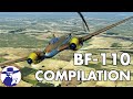 Bf-110 Heavy Fighter Compilation in IL-2 Multiplayer on Finnish Virtual Pilots Server