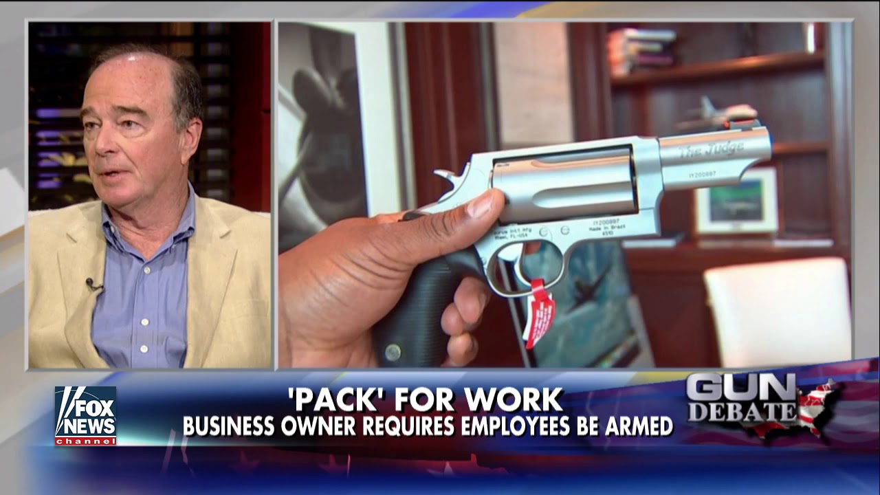 Business Owner Requires All Employees to Carry Guns at Work