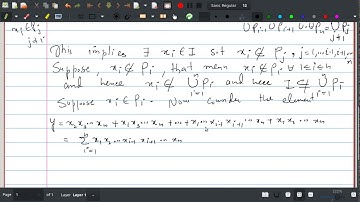 Lec 11. Prime avoidance