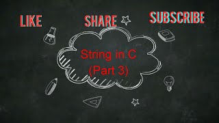 String in C Programming (Part 3) ll By Manu Agarwal