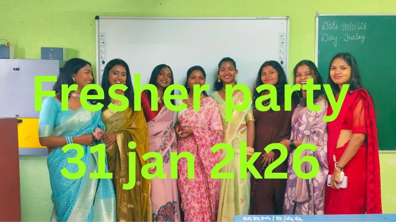 Freshers Party 2026  ,New Friends, & Unforgettable Memories | College Life Begins 🎓✨