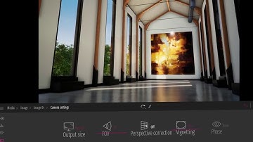Twinmotion Key feature   Perspective correction
