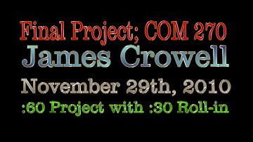 COM 270 Final Project