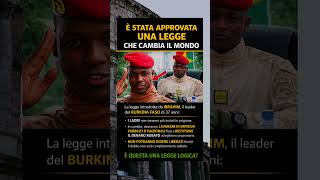 🚨 La Nuova Legge del Burkina Faso Sta Scioccando il Mondo! 😳
