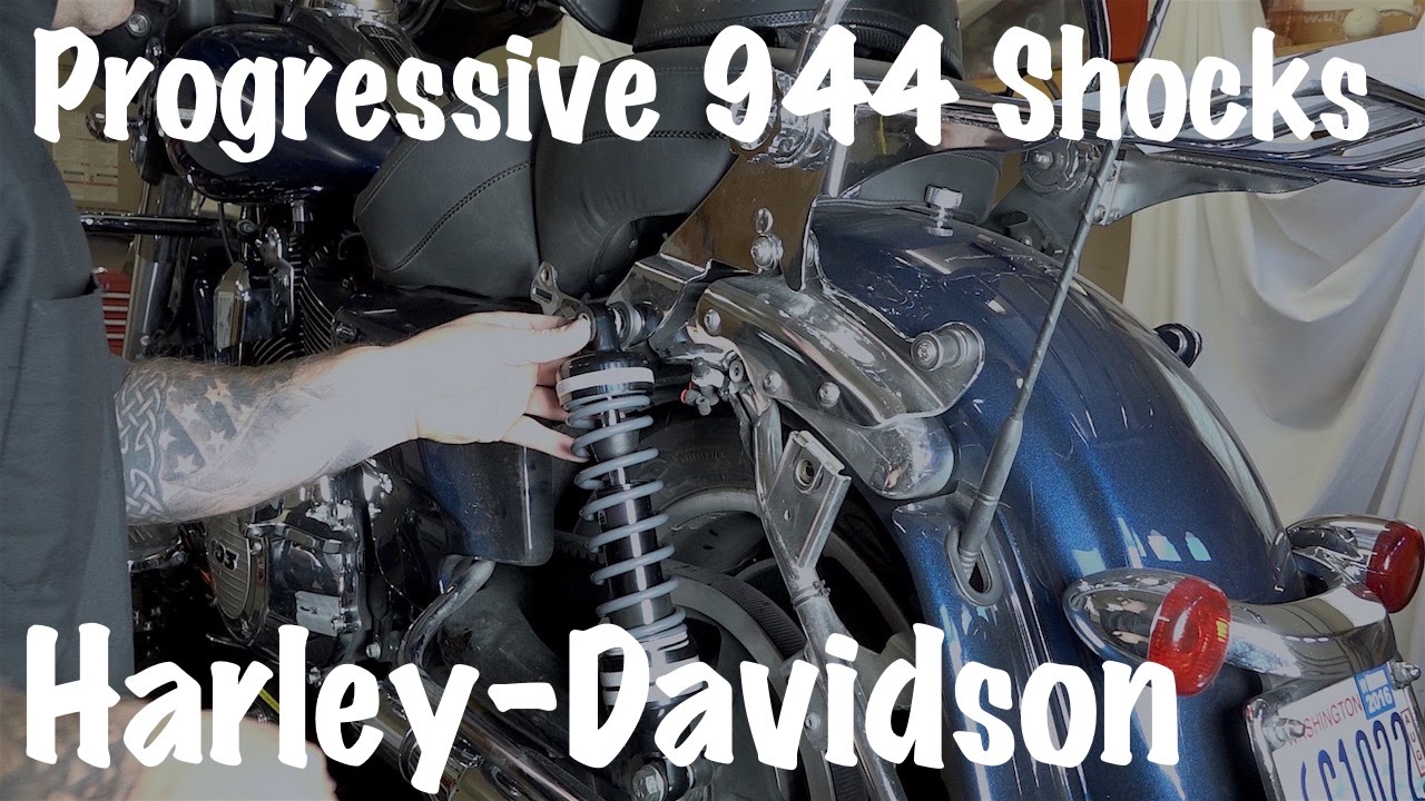 Progressive Chrome 412 Rear Standard Covered 13" Shocks for 06-19 Harley Touring Progressive Chrome 412 Rear Standard Covered 13" Shocks for 06-19 Harley Touring
